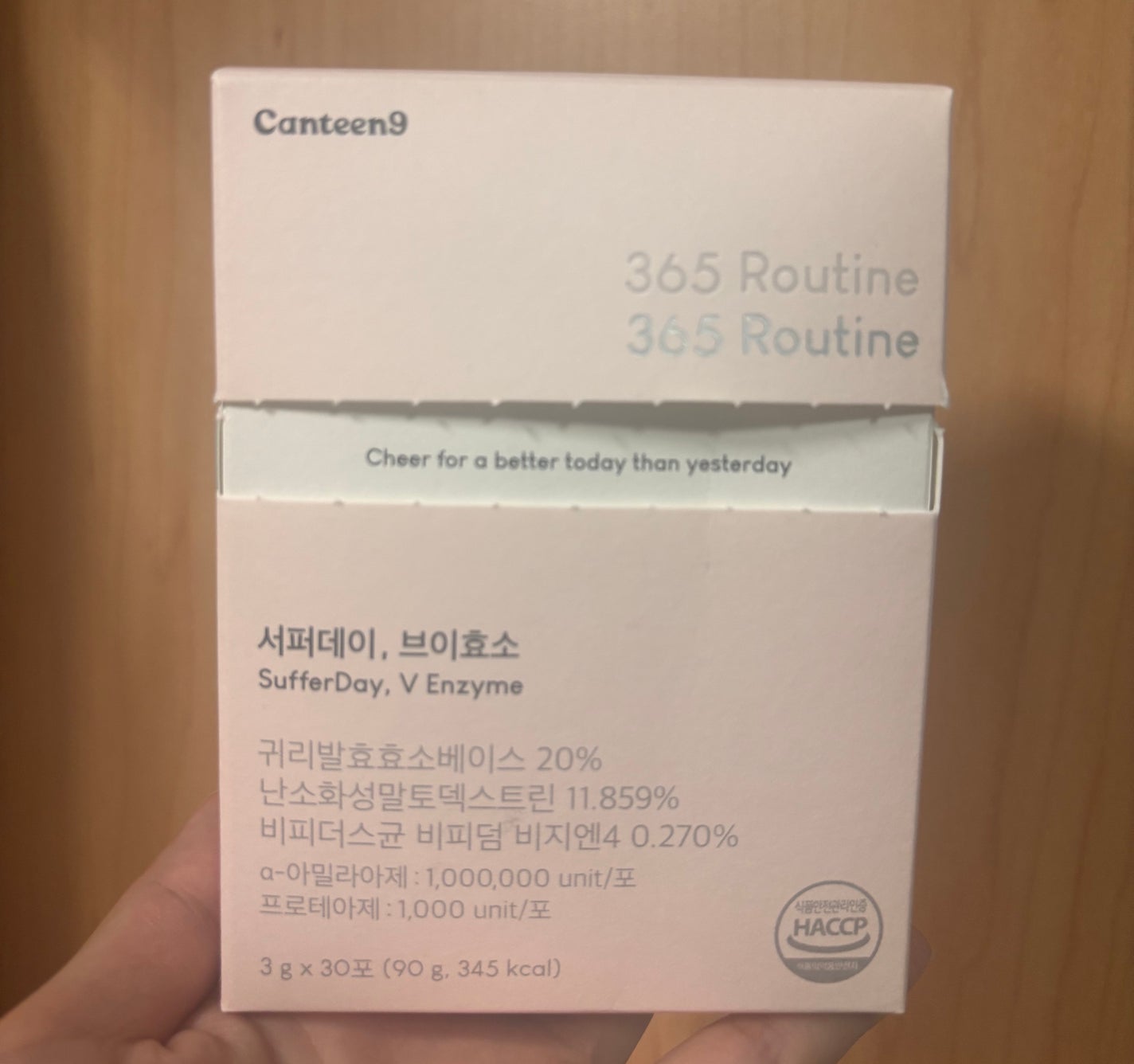 サファーデイ V酵素/canteen9/ボディサプリメントを使ったクチコミ(1枚目)