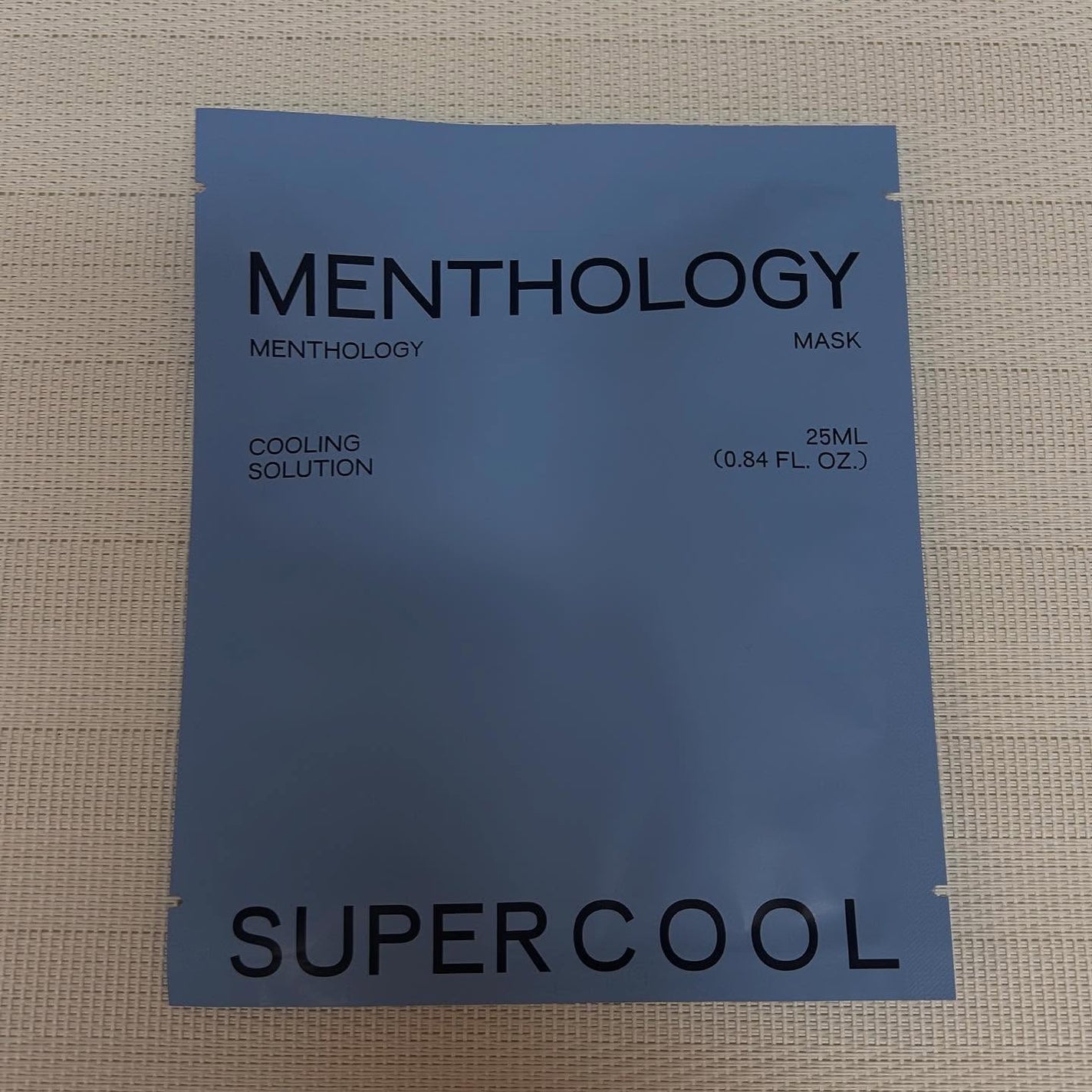 MENTHOLOGY クーリングマスクパック/menthology/シートマスク・パックを使ったクチコミ(2枚目)