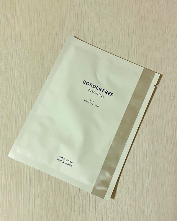 トーンアップABセラムマスク/BORDER FREE cosmetics/シートマスク・パックを使ったクチコミ(2枚目)