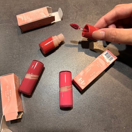 ロウグロウジェルティント/hince/リップティントを使ったクチコミ(2枚目)