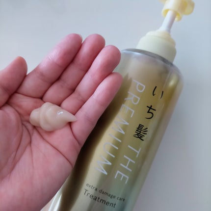 THE PREMIUM エクストラダメージケアシャンプー/トリートメント(シャイニーモイスト)/いち髪/市販シャンプーを使ったクチコミ(3枚目)