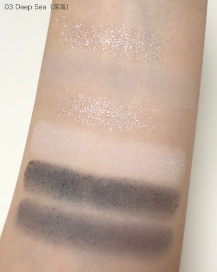 シェルズジュエルコレクション 6色アイシャドウパレット/FlowerKnows/アイシャドウパレットを使ったクチコミ(8枚目)