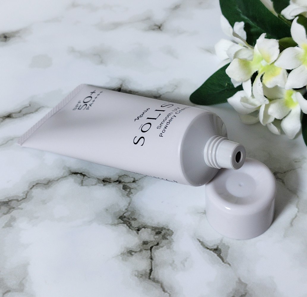 ソリスト スムースUV パウダリークリーム/ナリス化粧品/日焼け止めクリームを使ったクチコミ（2枚目）