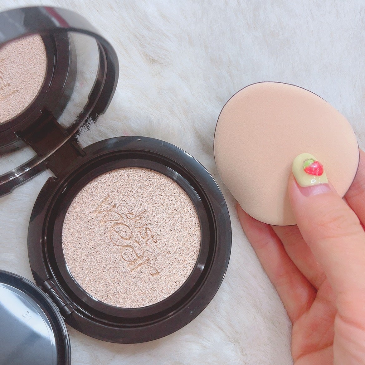 カバーステイン パーフェクティング クッション ファンデーション/VDL/クッションファンデーションを使ったクチコミ(3枚目)