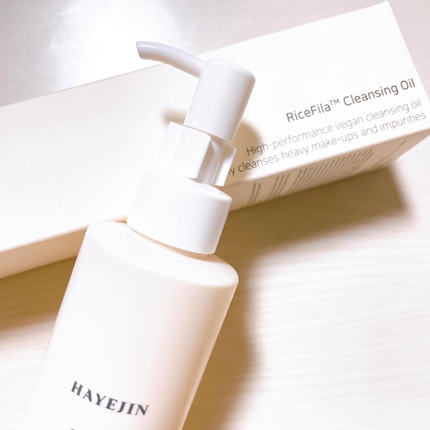 ライスフィラ クレンジングオイル/HAYEJIN/オイルクレンジングを使ったクチコミ（3枚目）