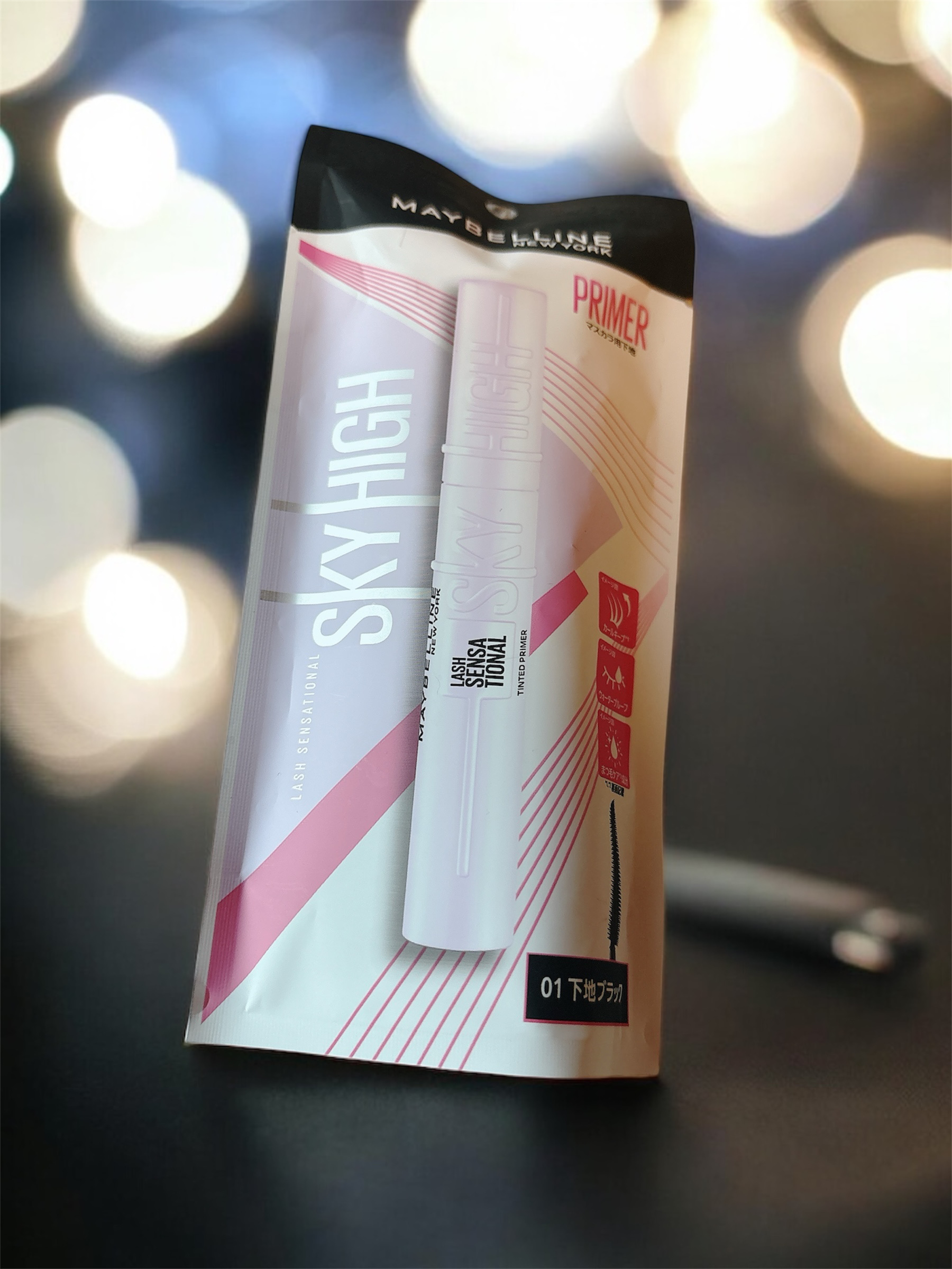 スカイハイ プライマー/MAYBELLINE NEW YORK/マスカラ下地を使ったクチコミ（2枚目）