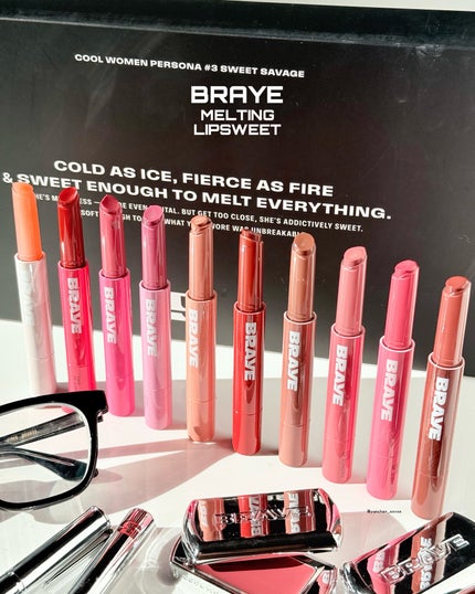 メルティングリップスウィート/BRAYE/口紅を使ったクチコミ(4枚目)