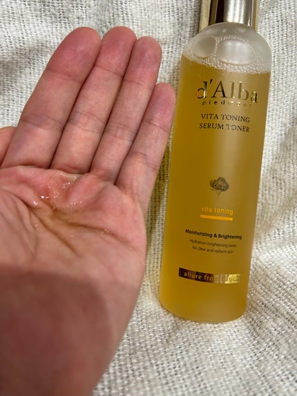 ビタトーニングセラムトナー/ダルバ/化粧水を使ったクチコミ(3枚目)