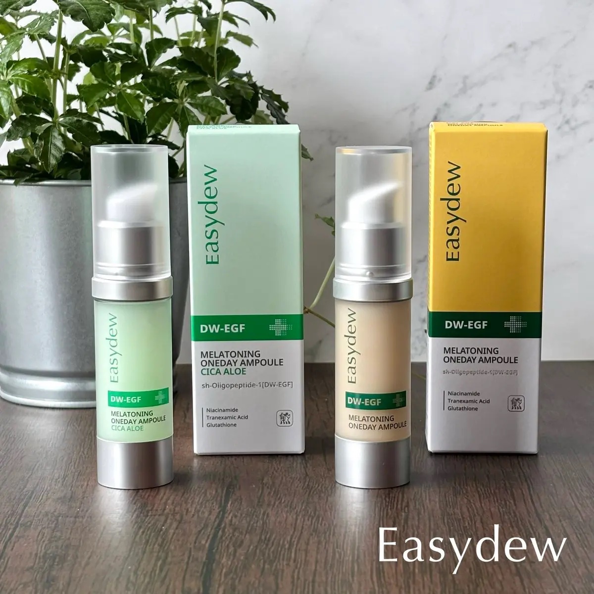 メラトーニングアンプル/Easydew/美容液を使ったクチコミ（1枚目）