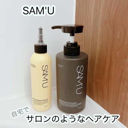 フルバブリングスカルプシャンプー/SAM'U/頭皮ケアを使ったクチコミ(1枚目)