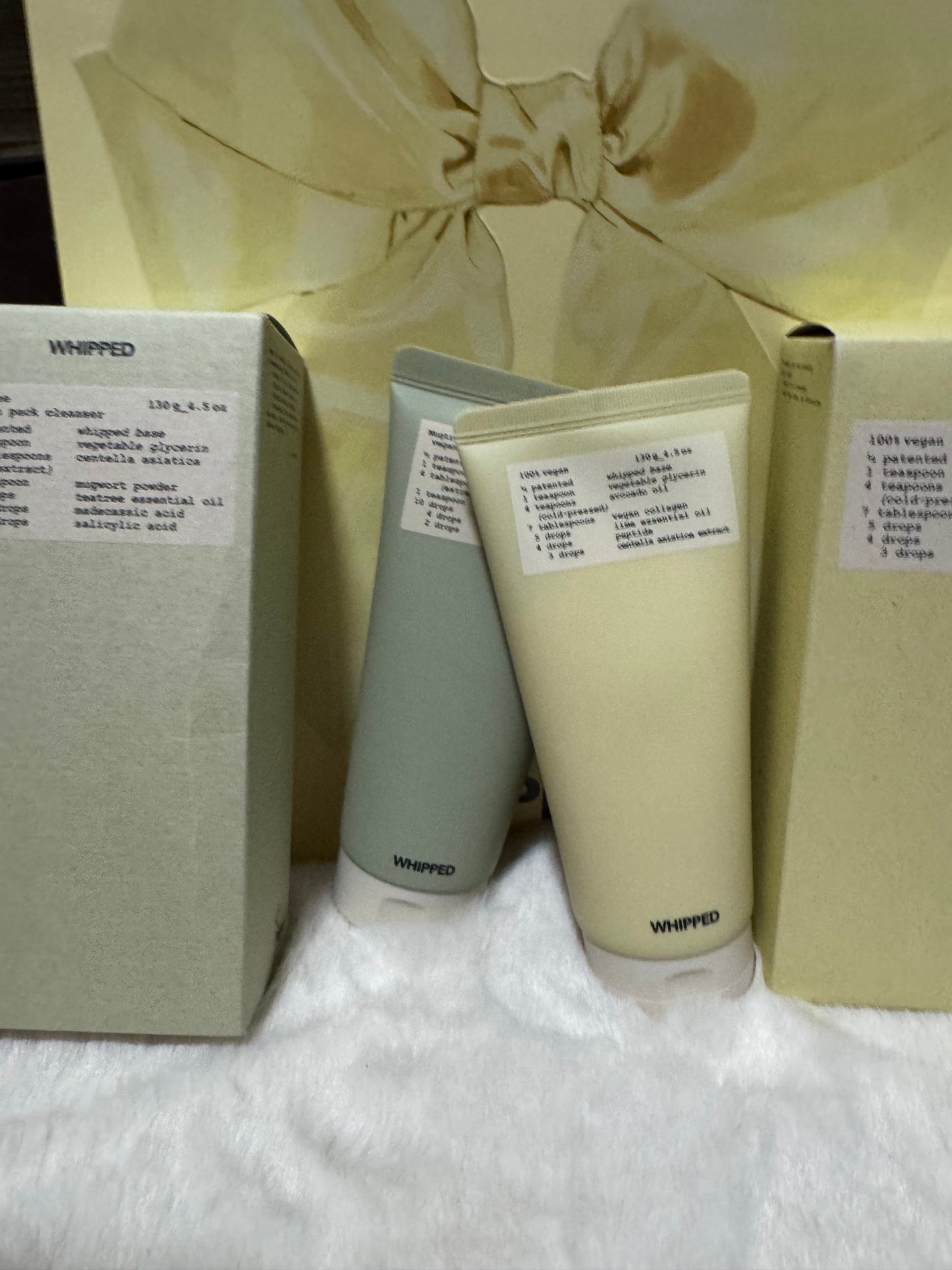 マグツリーヴィーガンパック クレンザーチューブ/WHIPPED/洗顔フォームを使ったクチコミ(1枚目)