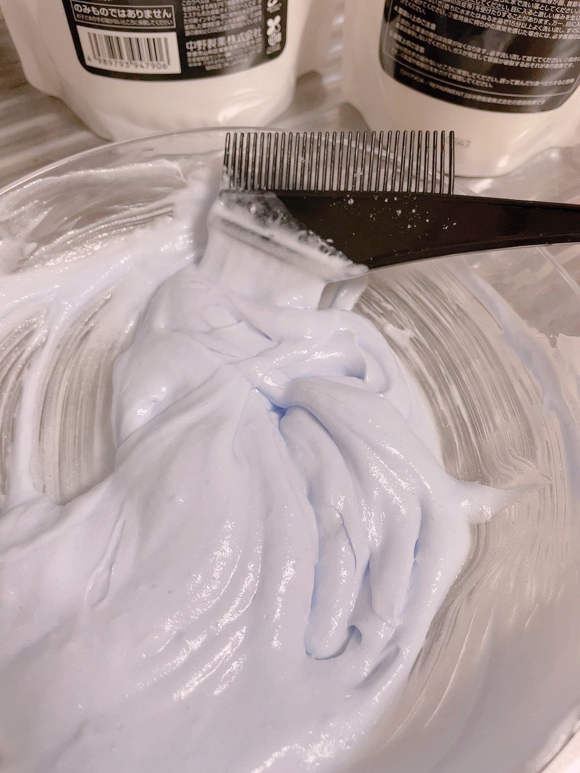 キャラデコ コントロールブリーチパウダー/中野製薬/ブリーチ剤を使ったクチコミ（3枚目）