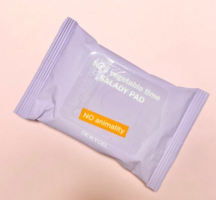 SALADY PAD 70EA/DEWYCEL/拭き取り化粧水を使ったクチコミ(1枚目)