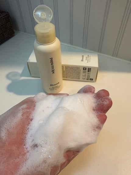 ブレミッシュ 酵素 洗顔パウダー/PAPA RECIPE/洗顔パウダーを使ったクチコミ(4枚目)