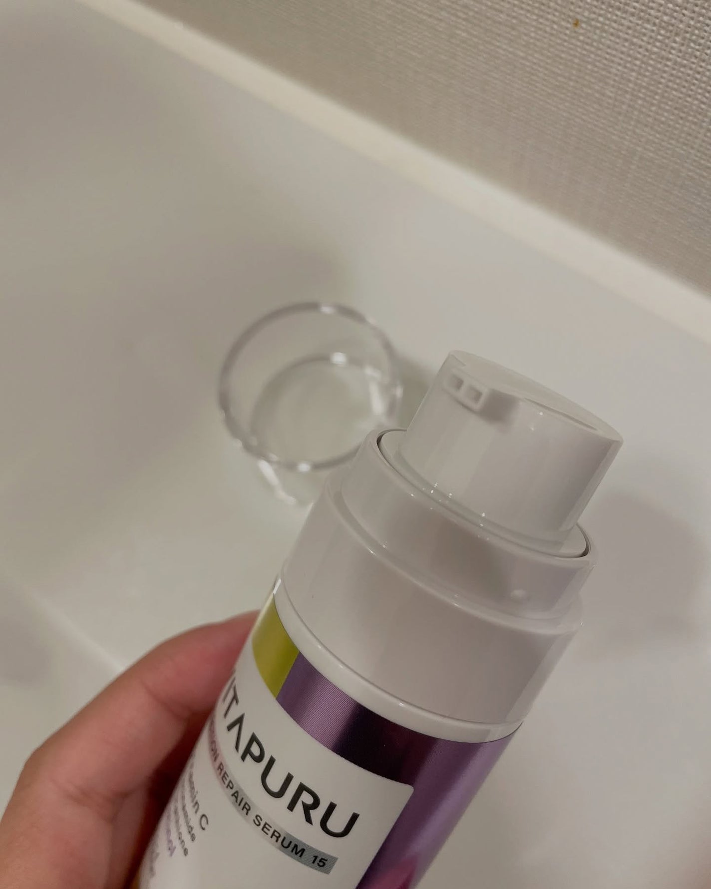 ビタプル ダブルアクション リペアセラム 15/VITAPURU/美容液を使ったクチコミ(4枚目)