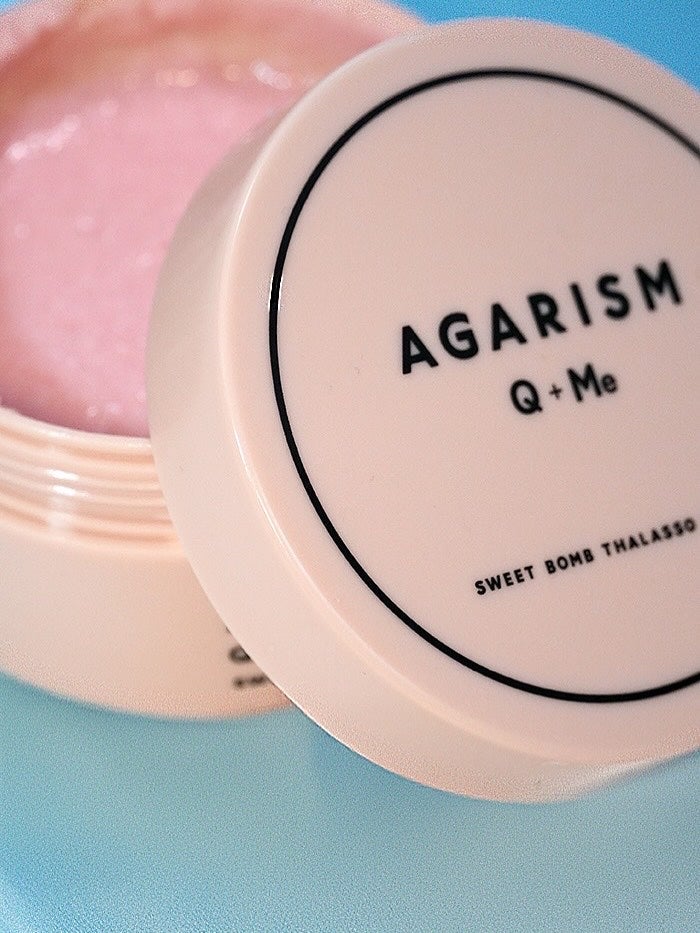 Q+Me スウィート ボム タラソ スクラブ/AGARISM/バスト・ヒップケアを使ったクチコミ(1枚目)