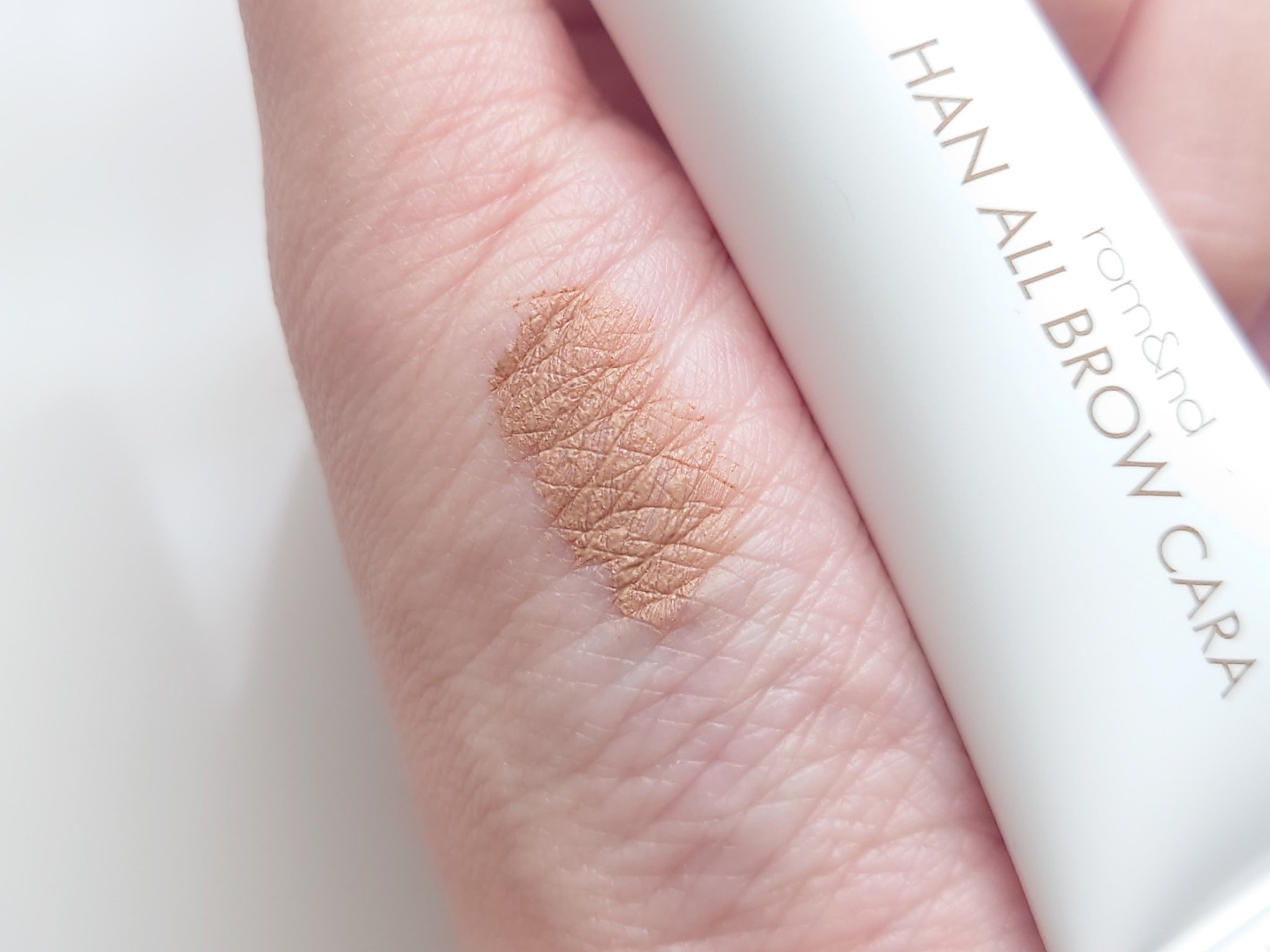 ハンオールブロウカラ/rom&nd/眉マスカラを使ったクチコミ（3枚目）