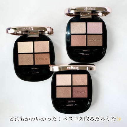 コスメデコルテ スキンシャドウ デザイニング パレット/DECORTÉ/アイシャドウパレットを使ったクチコミ(5枚目)