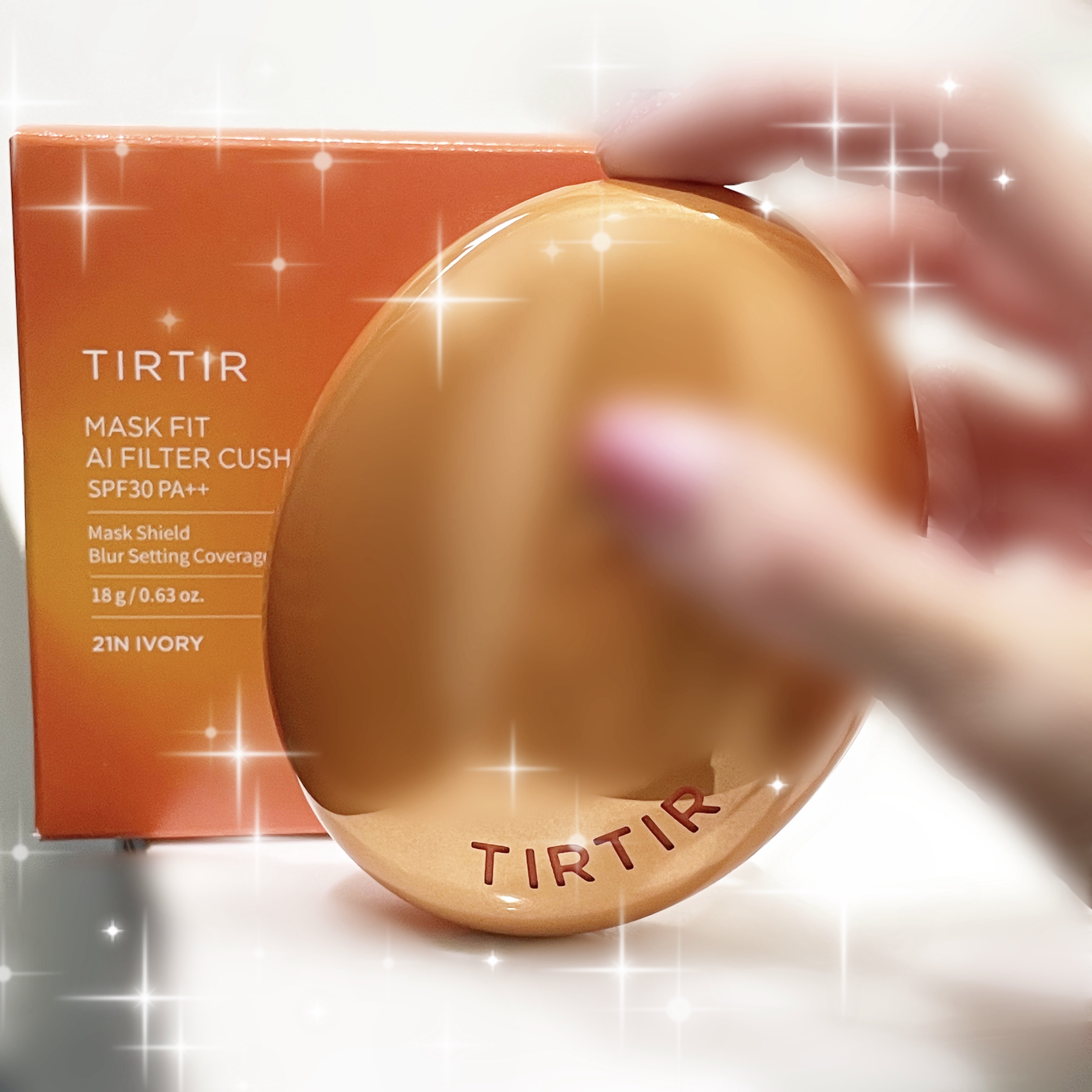 マスクフィット エーアイフィルタークッション/TIRTIR(ティルティル)/クッションファンデーションを使ったクチコミ（1枚目）