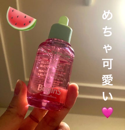 Pink Guava Glutathione Blemish Serum/BeginS by JUNGSAEMMOOL/美容液を使ったクチコミ(2枚目)