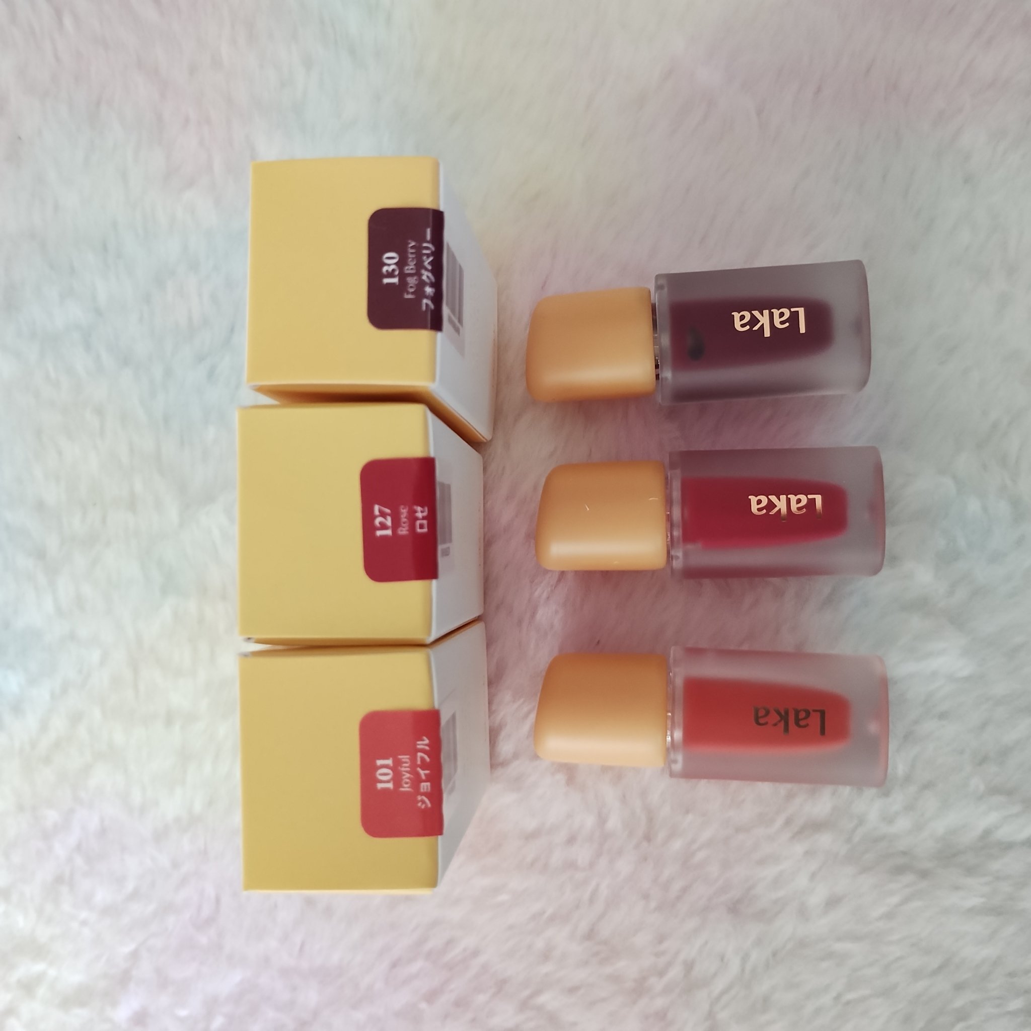 フルーティーグラムティント/Laka/リップティントを使ったクチコミ（2枚目）