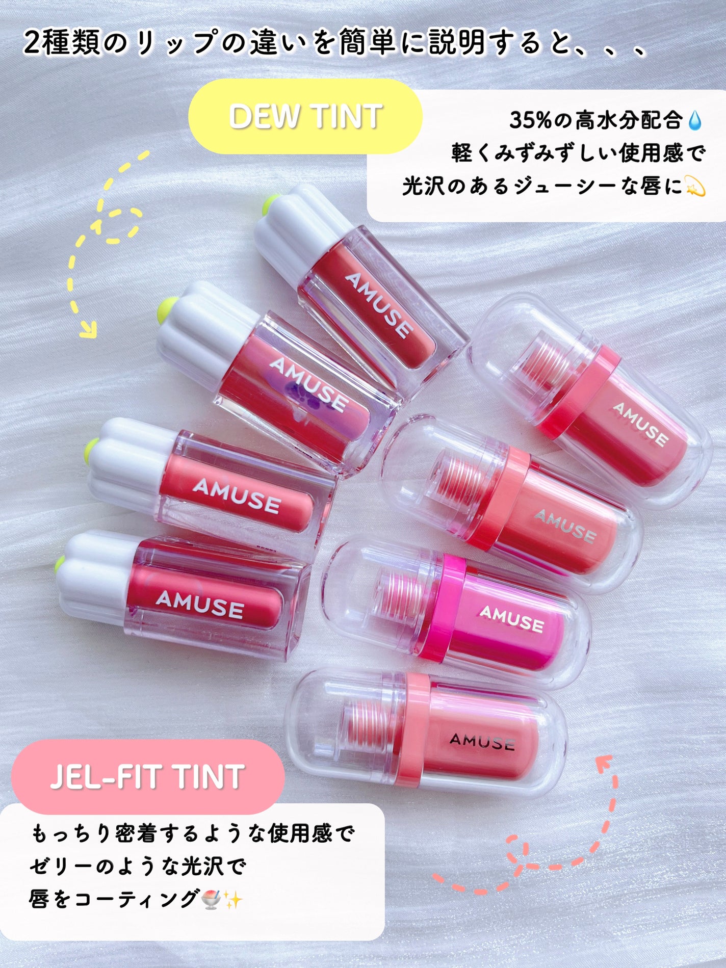 デューティント/AMUSE/リップティントを使ったクチコミ(3枚目)