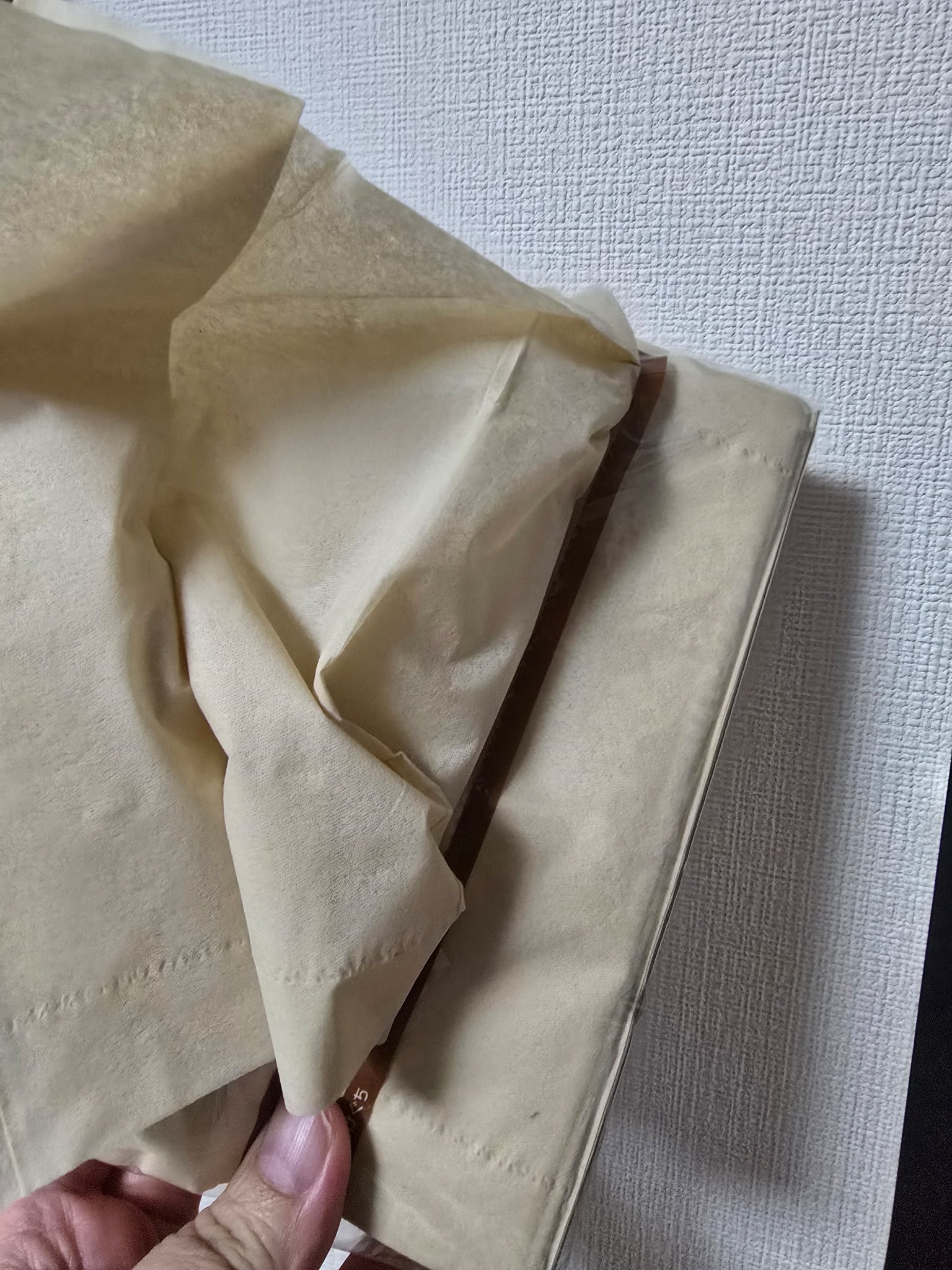 トップバリュ竹パルプ100%ティッシュペーパー/トップバリュ/ティッシュを使ったクチコミ（3枚目）