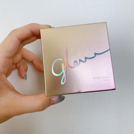 ミシャ グロウ クッション ファンデーション(ルミナスカバー)/MISSHA/クッションファンデーションを使ったクチコミ(4枚目)