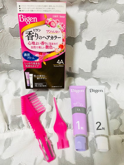 香りのヘアカラー クリーム/ビゲン/ヘアカラーを使ったクチコミ(2枚目)