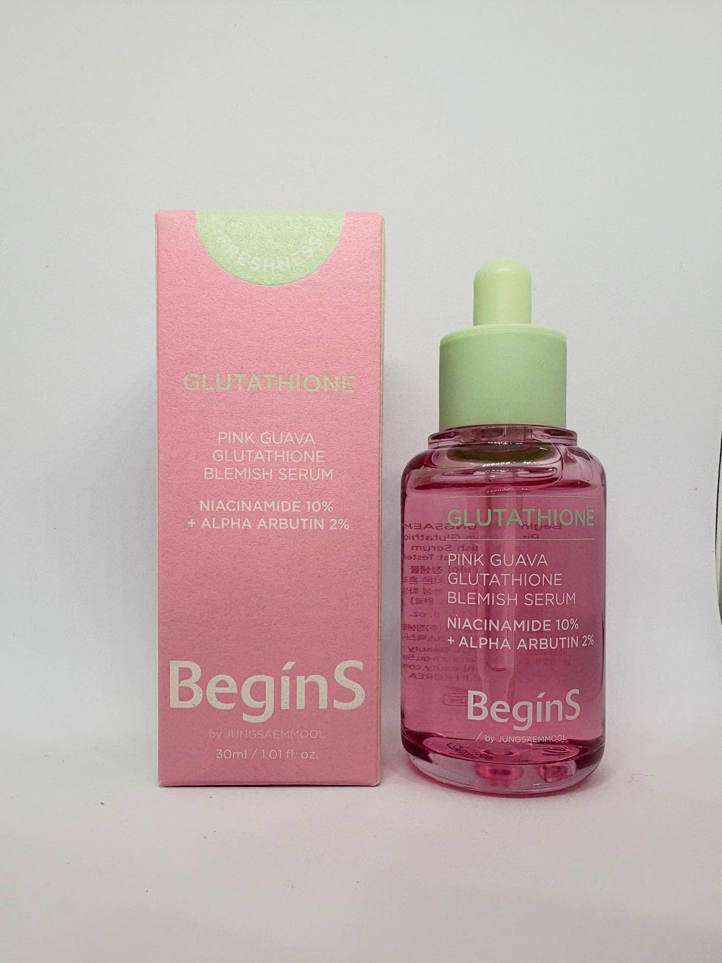 Pink Guava Glutathione Blemish Serum/BeginS by JUNGSAEMMOOL/美容液を使ったクチコミ(1枚目)