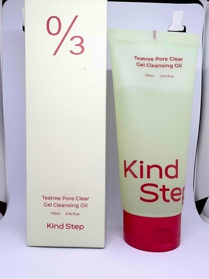 ティーツリージェルクレンジングオイル/KindStep/クレンジングジェルを使ったクチコミ(1枚目)