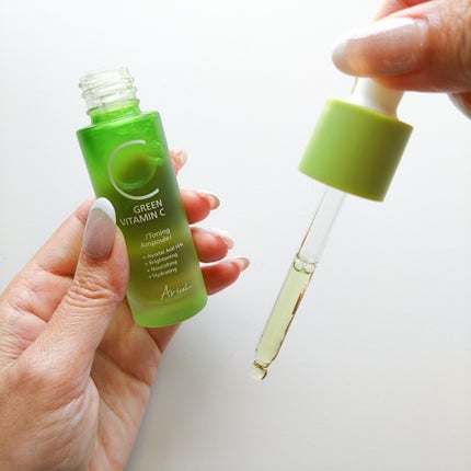 アリウル グリーンビタミンC トーニングセラム(アンプル)/Ariul/美容液を使ったクチコミ(3枚目)