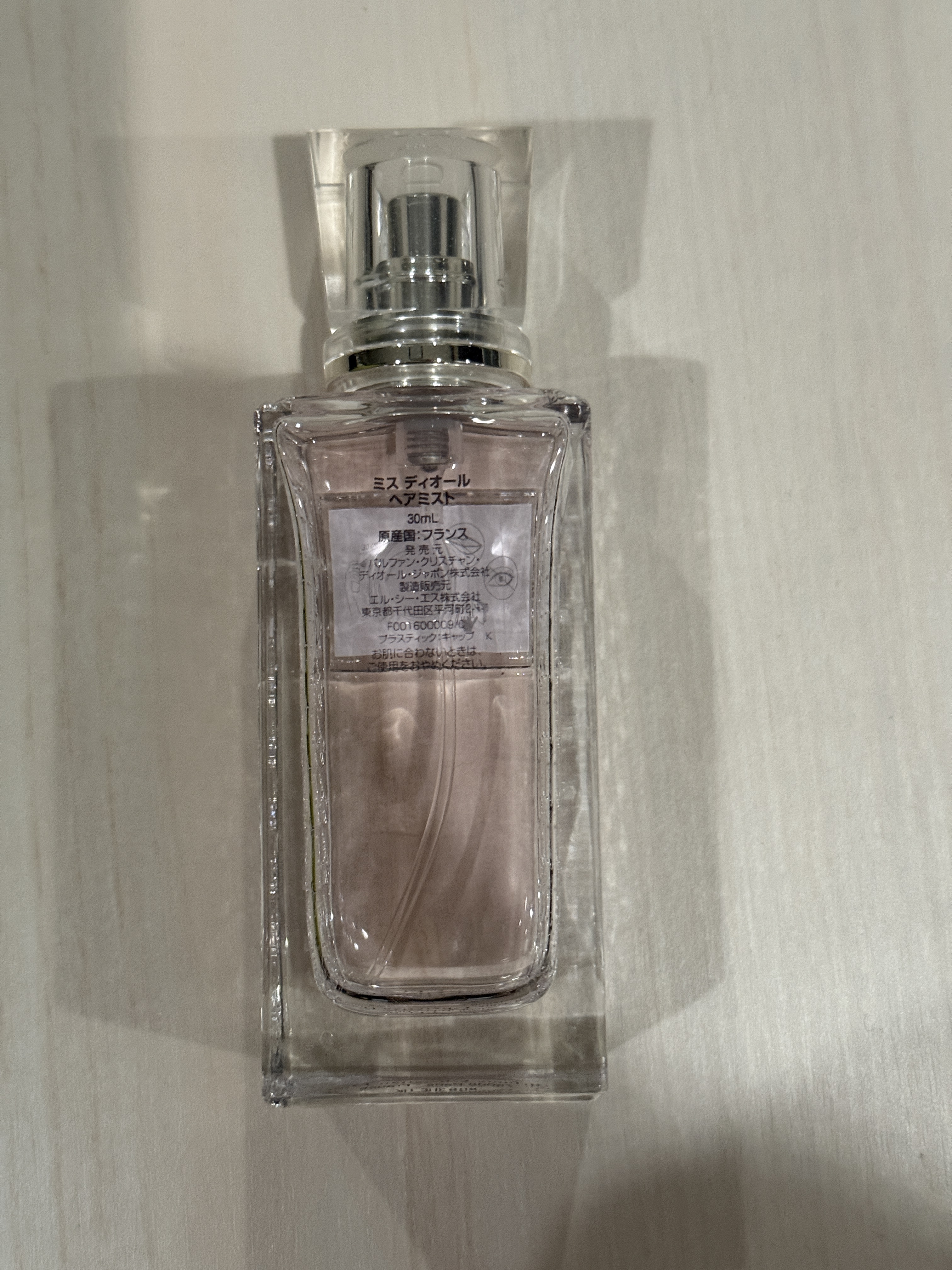 Dior ミス ディオール ブルーミング ブーケ ヘア ミストのクチコミ「【旧】ミス ディオール ブルーミング ブーケ ヘア ミストです(*´Д｀*)

メンズだけどこ.....」（2枚目）