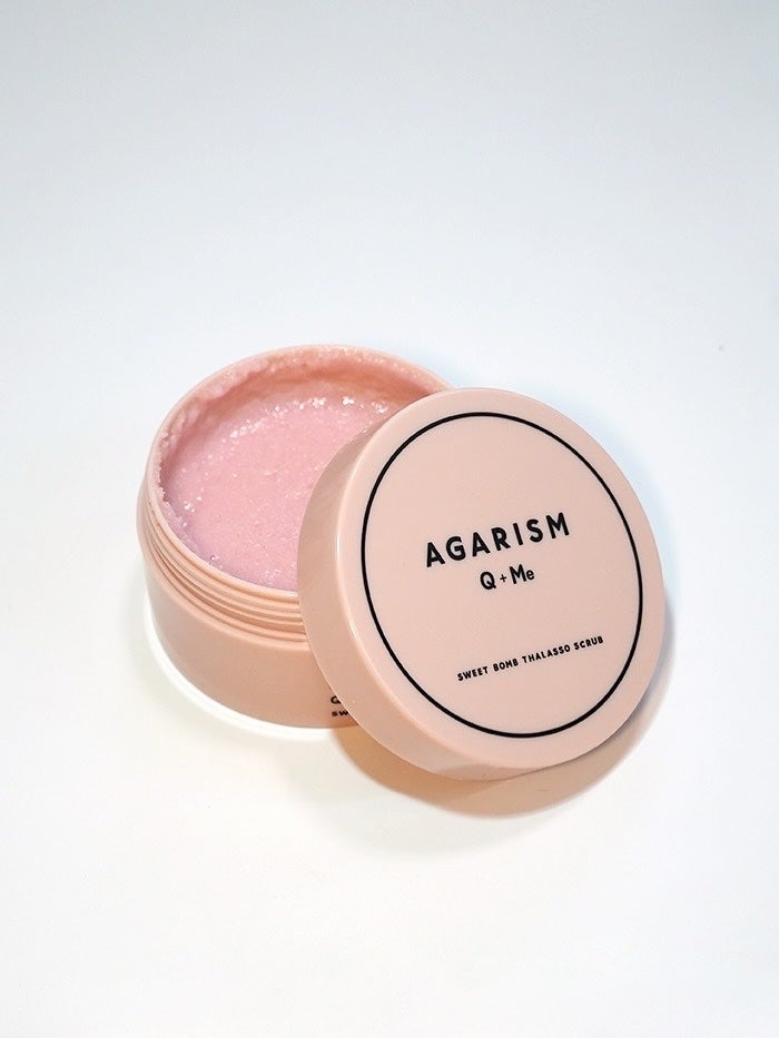 Q+Me スウィート ボム タラソ スクラブ/AGARISM/バスト・ヒップケアを使ったクチコミ(5枚目)