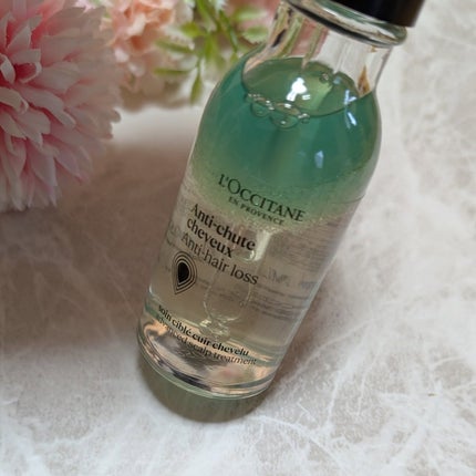 薬用 メディカル アンチヘアロスセラム/L'OCCITANE/頭皮ローションを使ったクチコミ(4枚目)