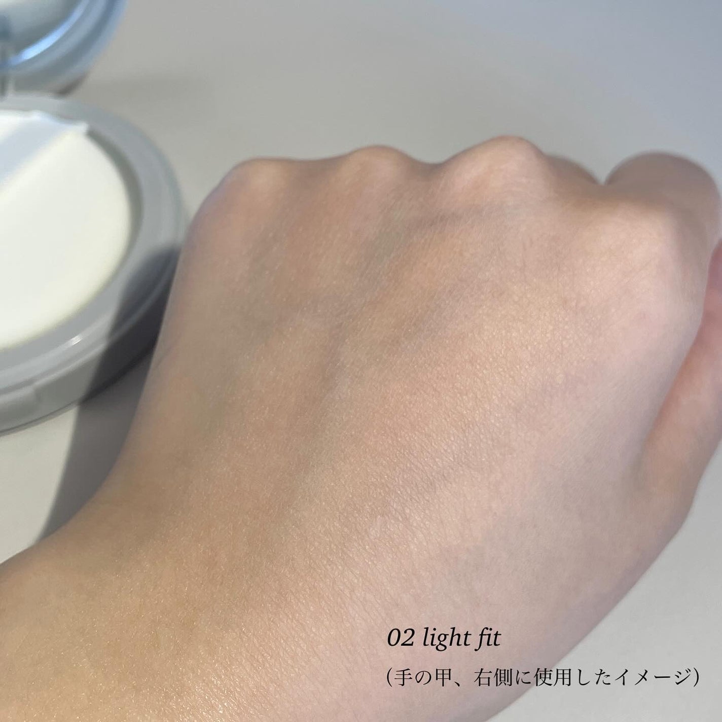 ミュードセッティングパウダーパクト/mude/プレストパウダーを使ったクチコミ(4枚目)