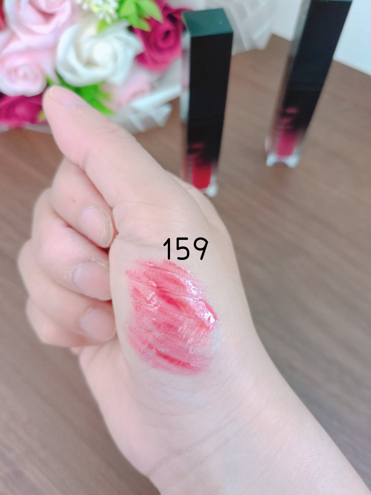 ディープキスド プランピング リップエナメル/Dinto/リップグロスを使ったクチコミ(6枚目)