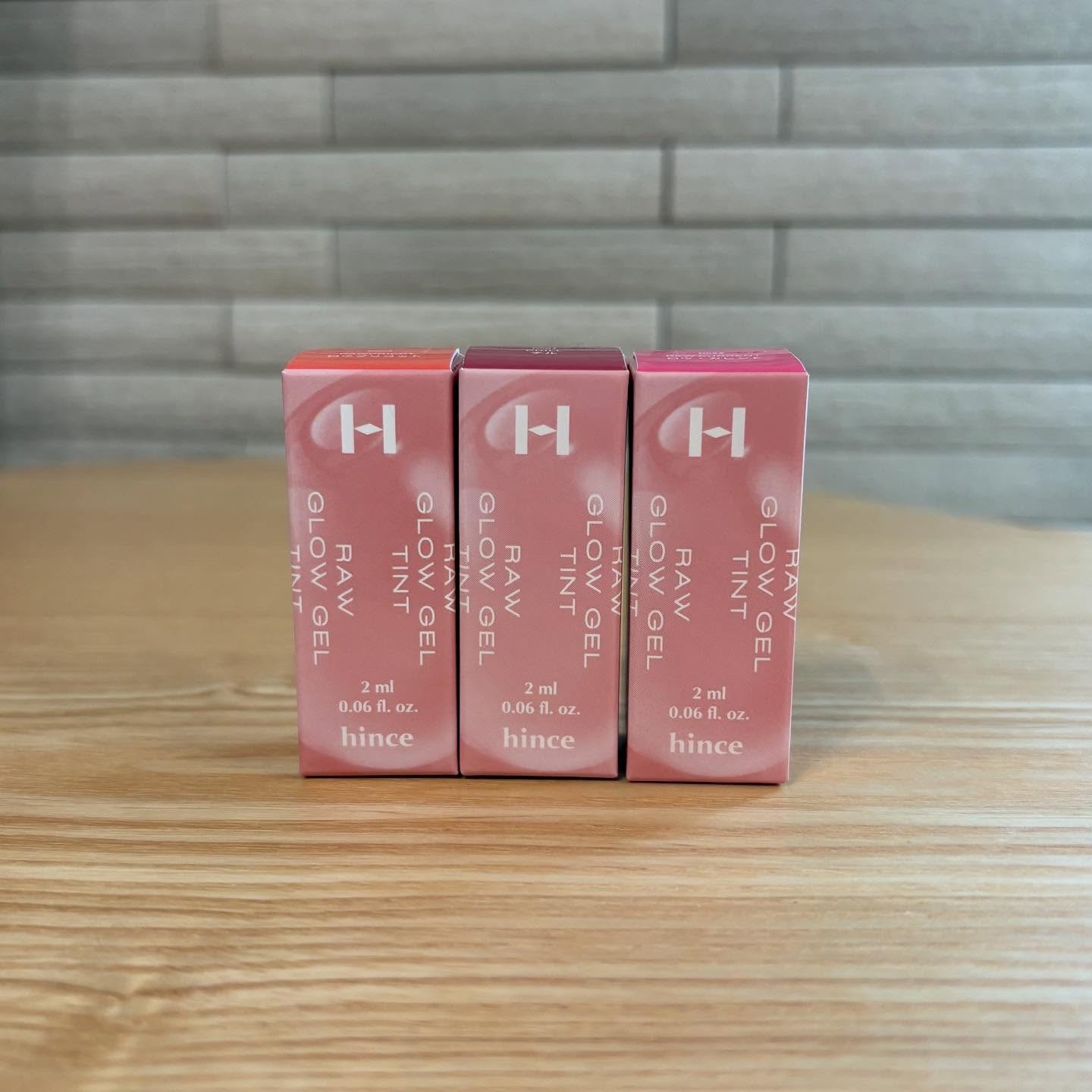 ロウグロウジェルティント R003 ロウプリコット（ミニ）/hince/リップティントを使ったクチコミ（2枚目）