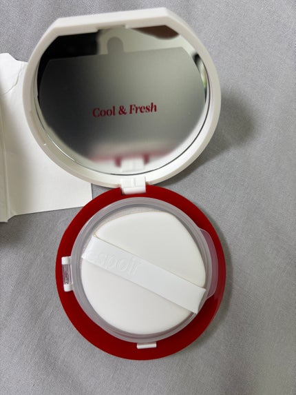 ビーベルベット セバムカットクッション/espoir/プレストパウダーを使ったクチコミ(5枚目)