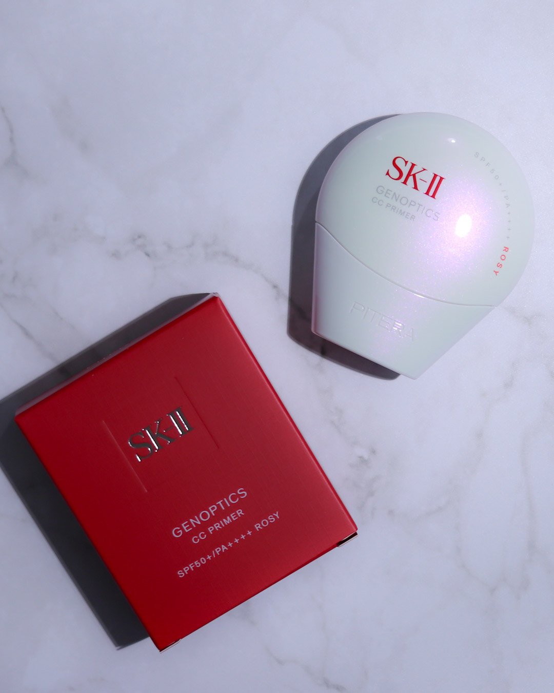 SK-II ジェノプティクス CC プライマー ロージー ピンク/SK-II/CCクリームを使ったクチコミ（3枚目）