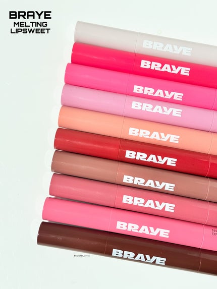 メルティングリップスウィート/BRAYE/口紅を使ったクチコミ(3枚目)