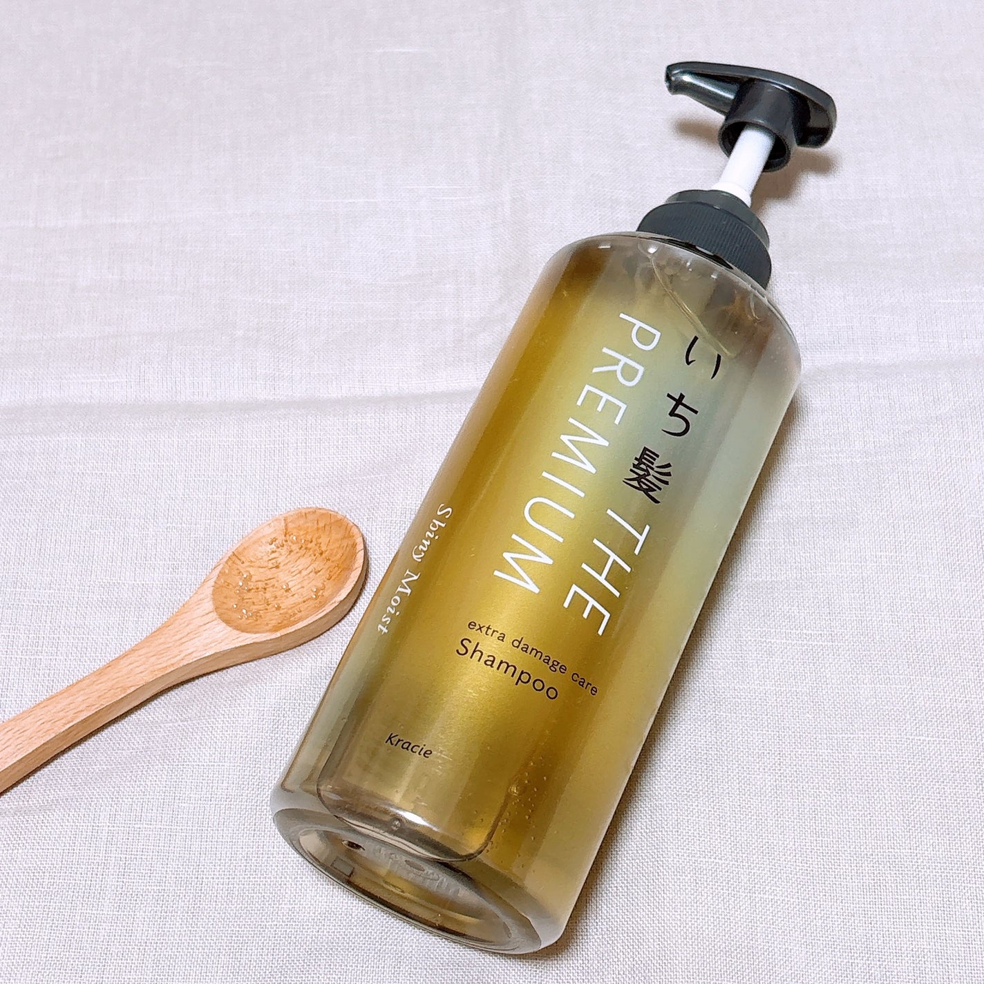 THE PREMIUM エクストラダメージケアシャンプー/トリートメント(シャイニーモイスト)/いち髪/市販シャンプーを使ったクチコミ(2枚目)