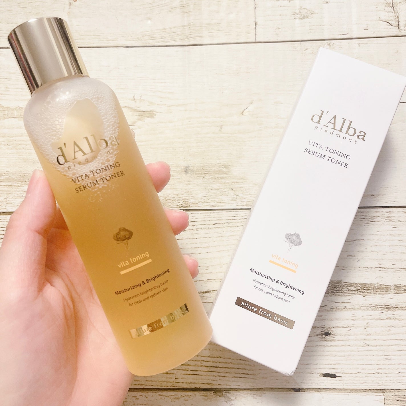 ビタトーニングセラムトナー/ダルバ/化粧水を使ったクチコミ(2枚目)