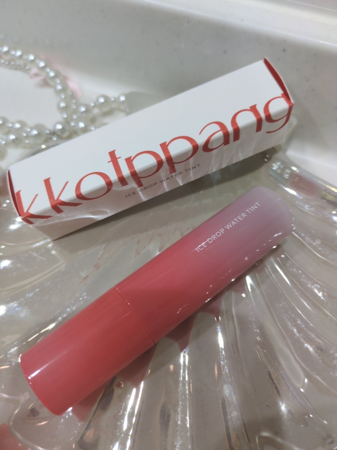 アイスドロップウォーターティント/kkotppang/リップティントを使ったクチコミ（1枚目）