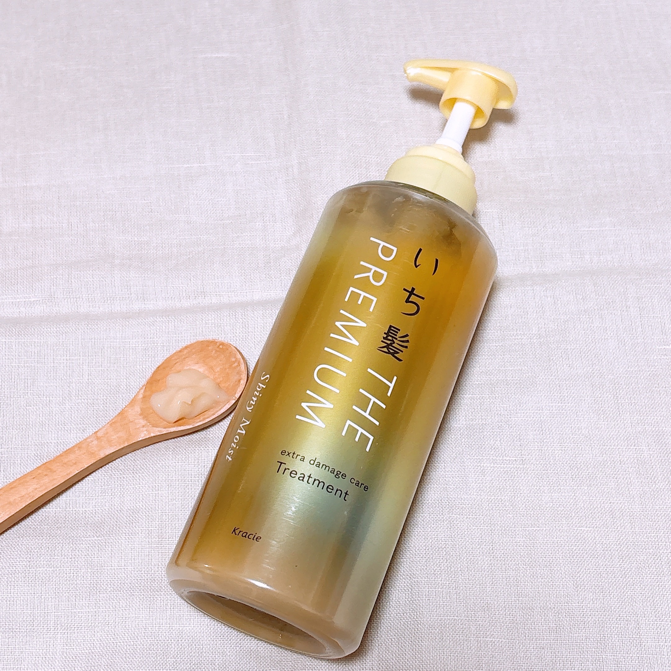 THE PREMIUM エクストラダメージケアシャンプー／トリートメント（シャイニーモイスト）/いち髪/市販シャンプーを使ったクチコミ（3枚目）