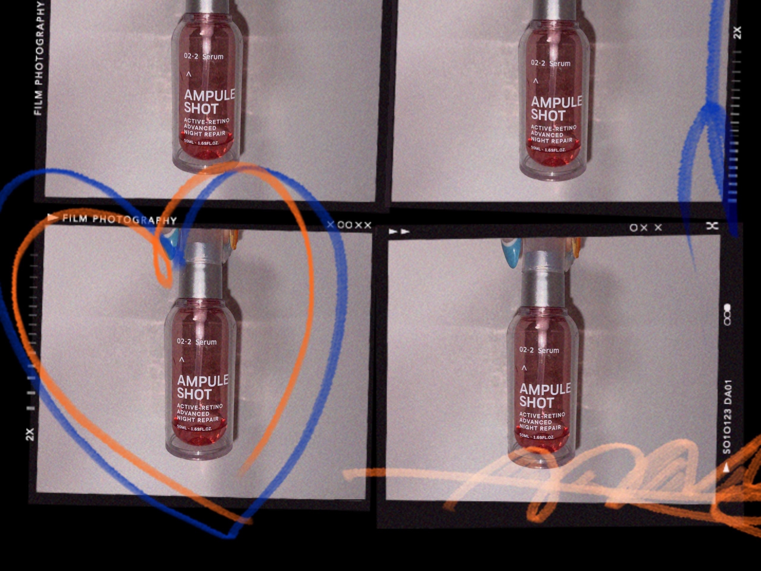 アクティブレチノ アドバンスト ナイトリペア セラム/AMPULE SHOT/美容液を使ったクチコミ（1枚目）