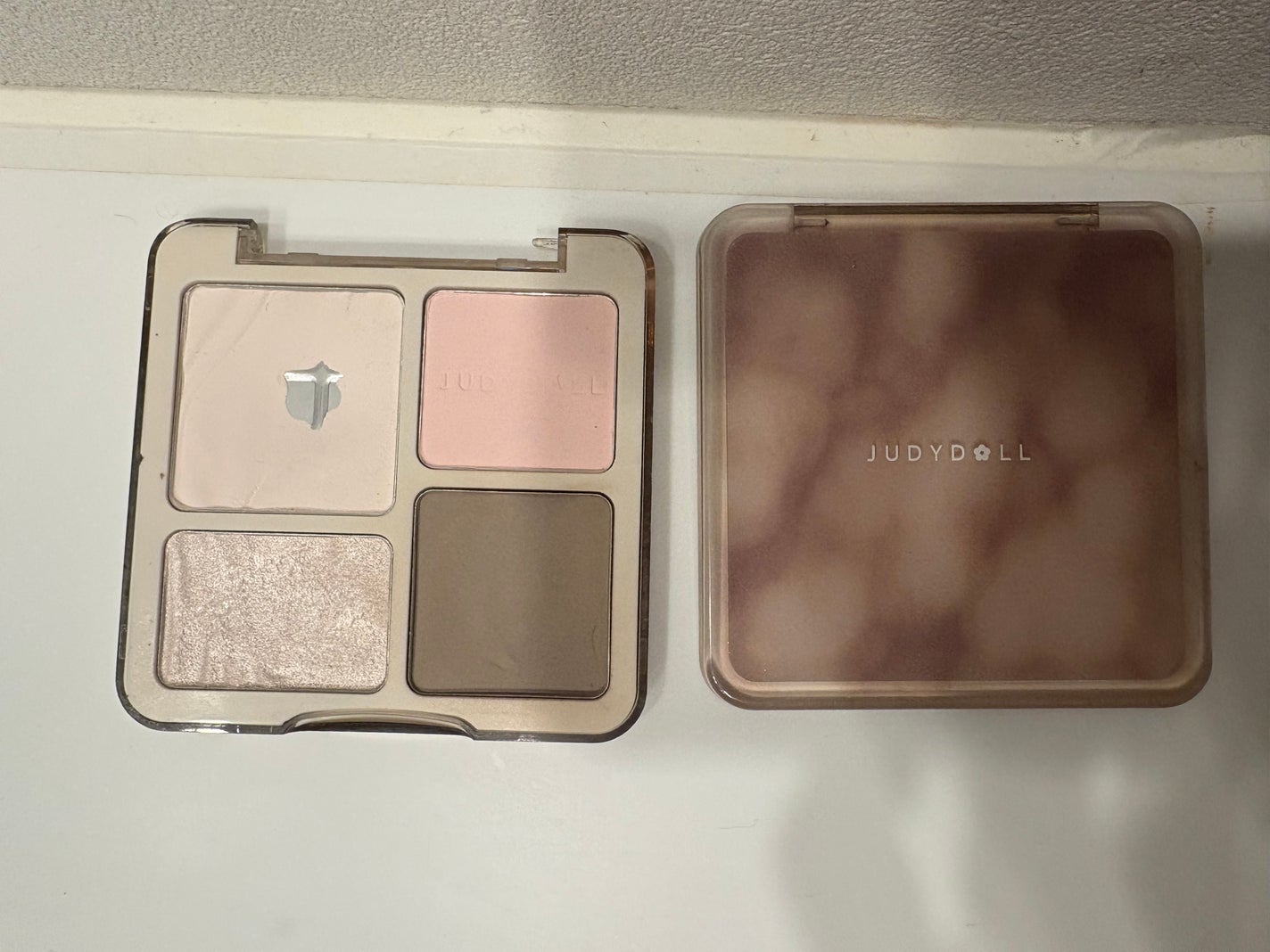 JUDYDOLL メリハリマスターパレット/JUDYDOLL/パウダーハイライトを使ったクチコミ(1枚目)