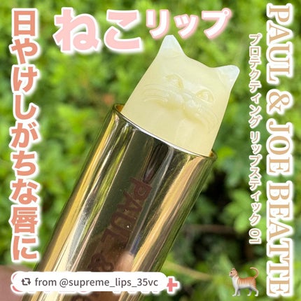 プロテクティング リップスティック/PAUL & JOE BEAUTE/リップケアを使ったクチコミ(1枚目)