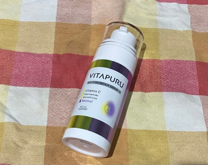 ビタプル ダブルアクション リペアセラム 15/VITAPURU/美容液を使ったクチコミ(4枚目)