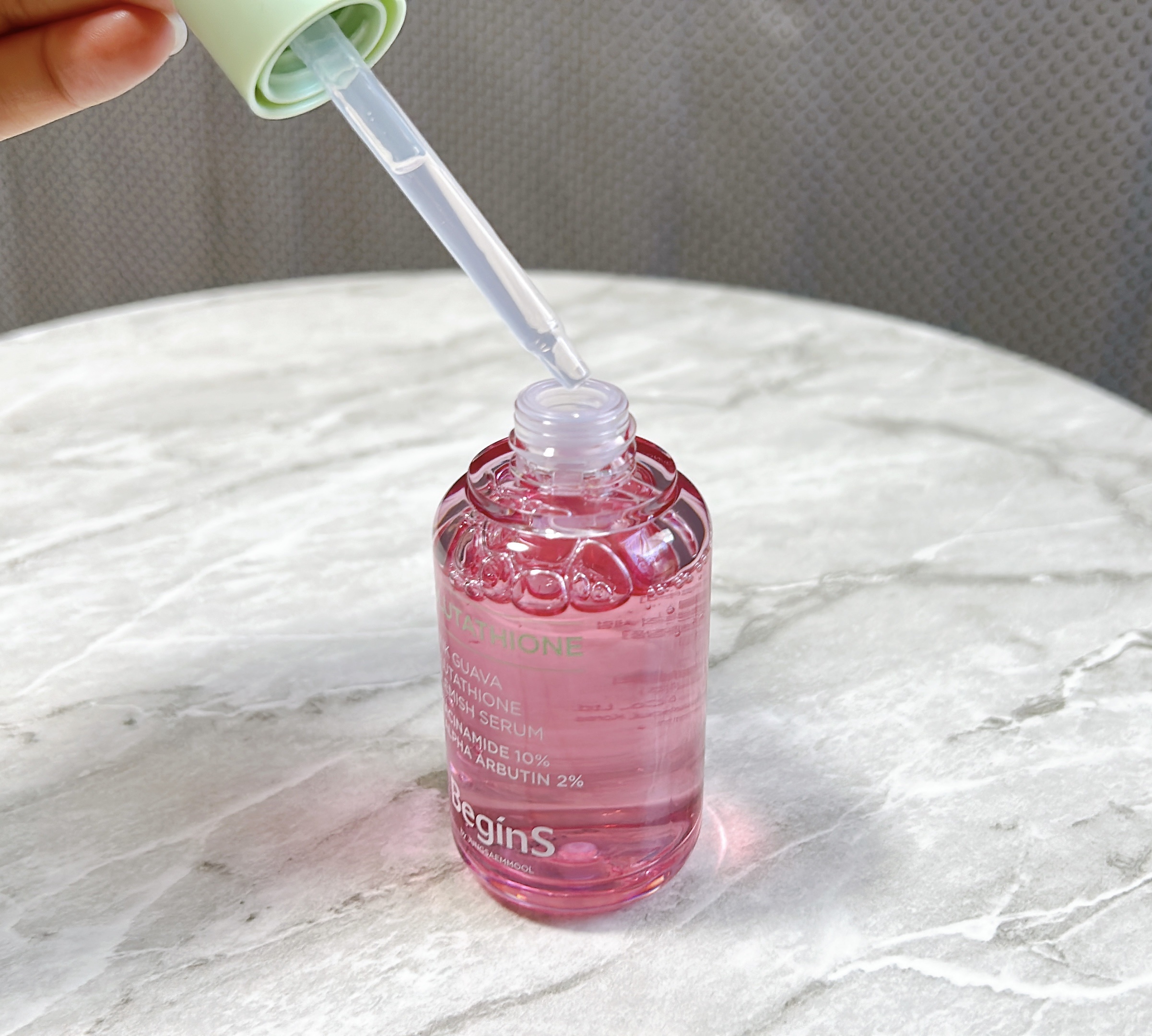 ビギンスバイジョンセンムルピンクGBセラム/BeginS by JUNGSAEMMOOL/美容液を使ったクチコミ（3枚目）